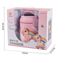 HKM-846419 Electronic Money Safe Box for Kids with Light and Music Features - ATM Style Cash Deposit Toy