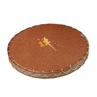 HKM-846547 Zabuton Meditation Chair with Memory Foam Cushion - Japanese Floor Seat Tatami Mat