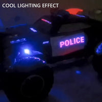HKM-846739 1:8 Scale Remote Control Police Car - 2.4G High-Speed RC Vehicle for Kids Ages 5+ - Ready-to-Go Toy for Indoor and Outdoor Fun