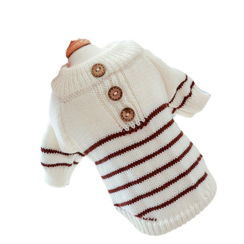 HKM-846739 Warm and Cozy Two-Piece Clothing Set for Dogs and Cats