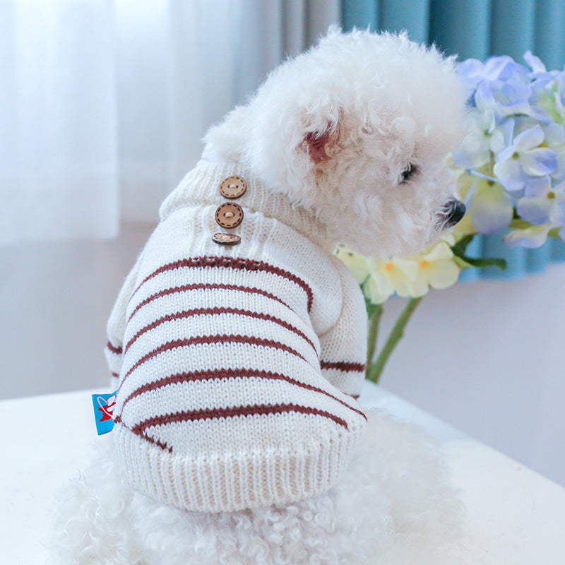 HKM-846739 Warm and Cozy Two-Piece Clothing Set for Dogs and Cats