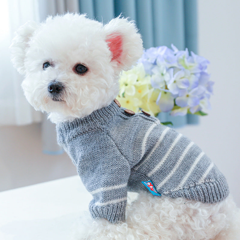HKM-846739 Warm and Cozy Two-Piece Clothing Set for Dogs and Cats