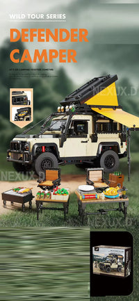 HKM-846803 Remote Control Off-Road SUV Building Blocks Set - 2766PCS Plastic Model Kit for Ages 2 and Up
