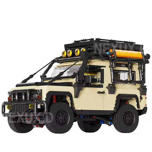 Remote Control Off-Road SUV Building Blocks Set - 2766PCS Plastic Model Kit for Ages 2 and Up