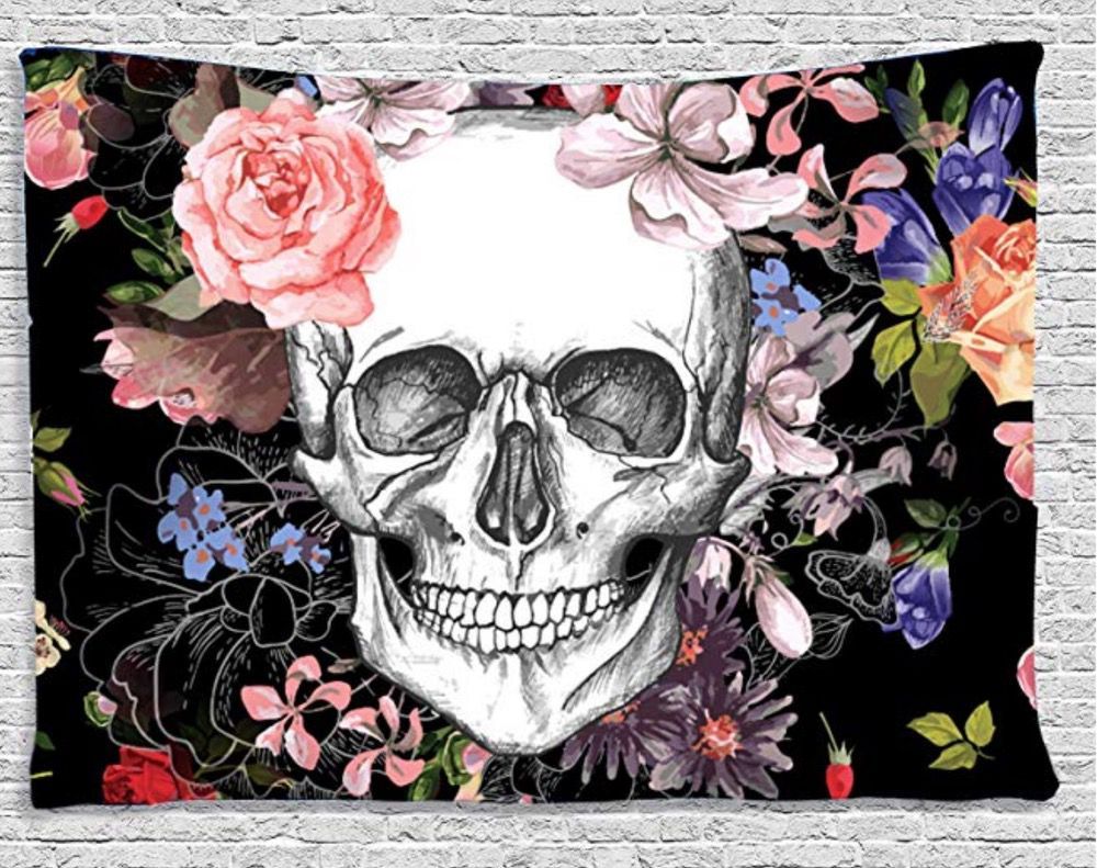 KTX-846867 European-Style Taro Polyester Tapestry - Elegant Wall Decoration