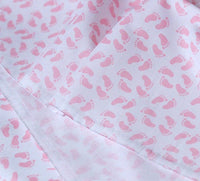 HKM-846995 Candy Color Cotton Cartoon Print Fabric for DIY Handmade Clothing - 45cm x 110cm