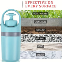 HKM-846995 Compact Dog Waste Scooper with Built-in Bag Dispenser for Easy Clean-Up