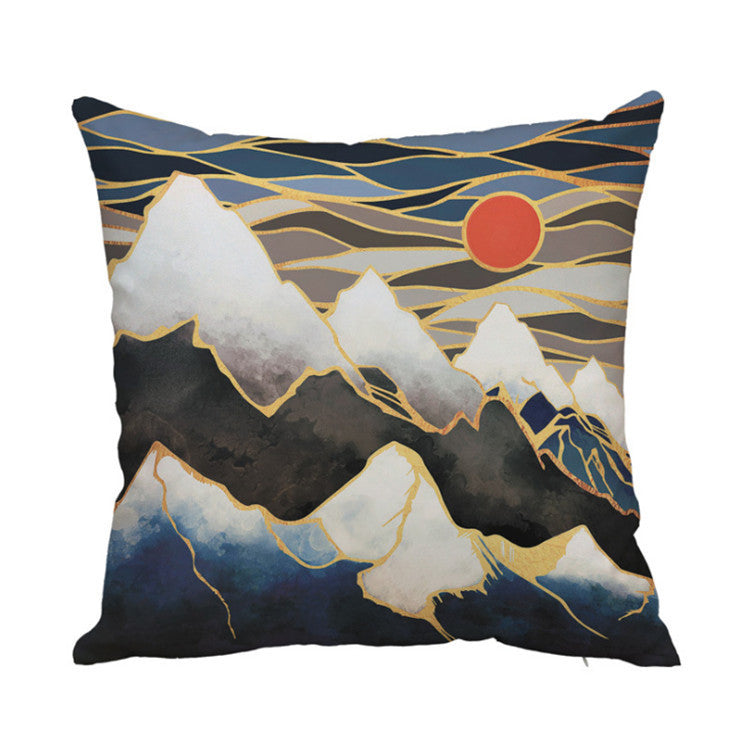 HKM-846995 Flax Linen Cushion Cover Pillow Case - 45x45cm