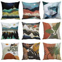 HKM-846995 Flax Linen Cushion Cover Pillow Case - 45x45cm