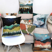 HKM-846995 Flax Linen Cushion Cover Pillow Case - 45x45cm