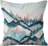 HKM-846995 Flax Linen Cushion Cover Pillow Case - 45x45cm