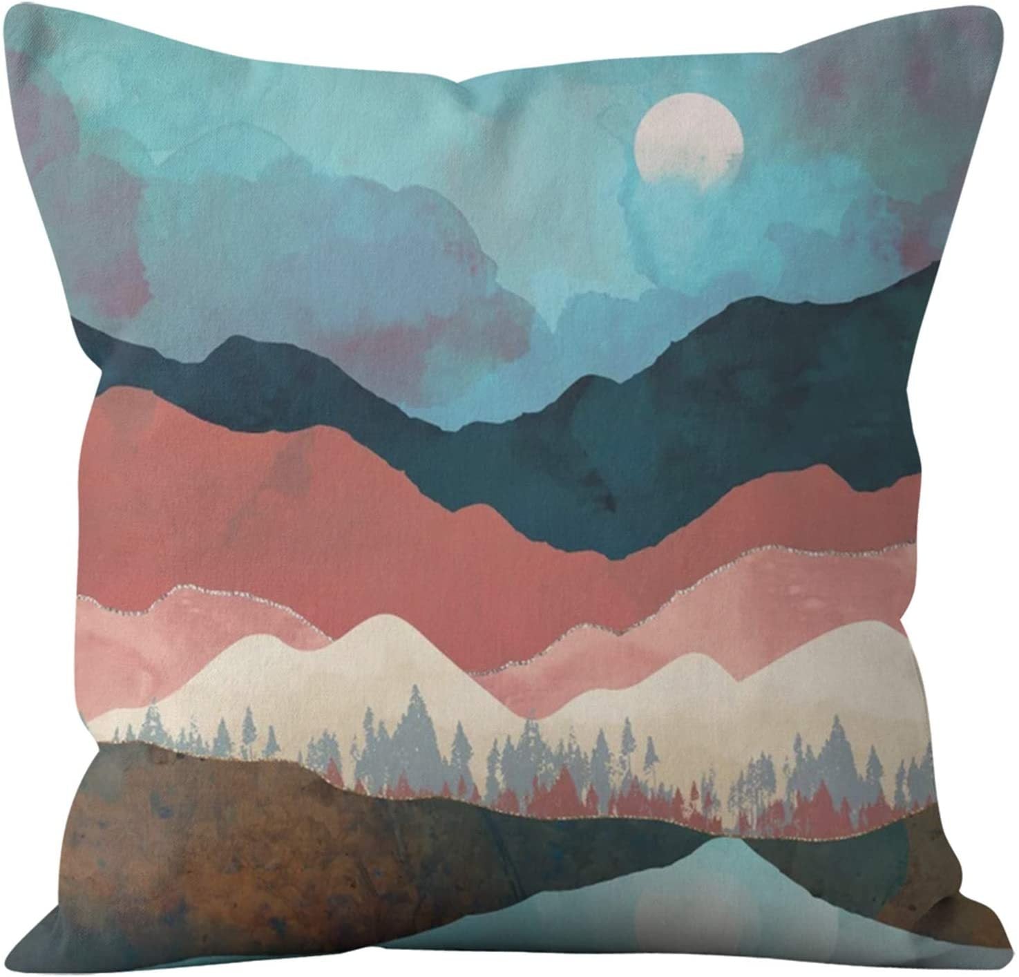 HKM-846995 Flax Linen Cushion Cover Pillow Case - 45x45cm