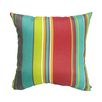 HKM-846995 Striped Ethnic Style Throw Pillow with PP Cotton Filling, 45x45cm
