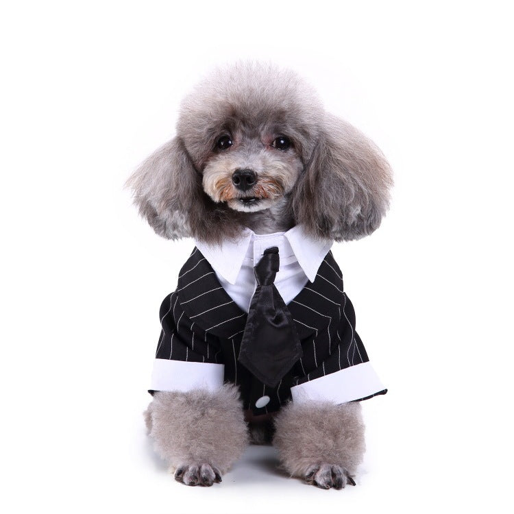 HKM-847187 Stylish Polyester Dog Outfit - Multiple Sizes Available