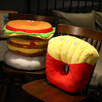 HKM-847379 Cartoon-Themed Soft Cushion - Thickened Round Stool for Comfort and Fun