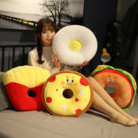 HKM-847379 Cartoon-Themed Soft Cushion - Thickened Round Stool for Comfort and Fun
