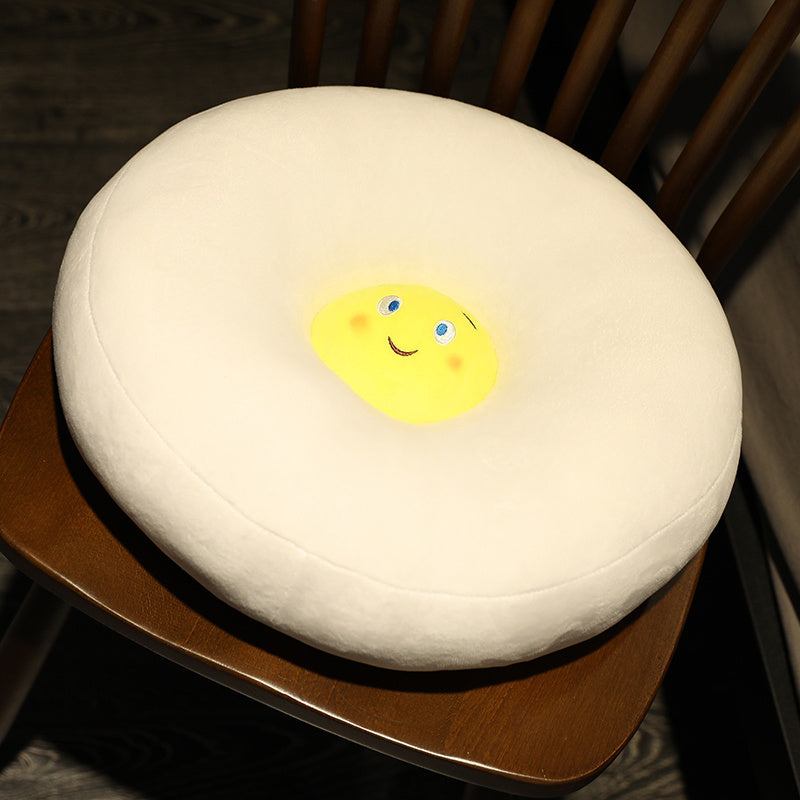HKM-847379 Cartoon-Themed Soft Cushion - Thickened Round Stool for Comfort and Fun