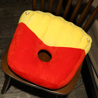 HKM-847379 Cartoon-Themed Soft Cushion - Thickened Round Stool for Comfort and Fun