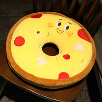 HKM-847379 Cartoon-Themed Soft Cushion - Thickened Round Stool for Comfort and Fun