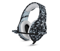 HKM-847379 Wired Gaming Headset with Leather Ear Cushions and 3.5mm Connector