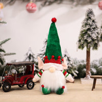HKM-847443 Luminous Doll Ornaments for Christmas Decoration - Non-Woven Fabric with Light, 33x10x9.5cm