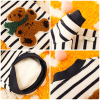 HKM-847571 Cozy Autumn Winter Sweater for Small Dogs and Puppies