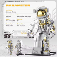 HKM-847955 Spaceman Astronaut Building Blocks Set for Creative Learning and Fun