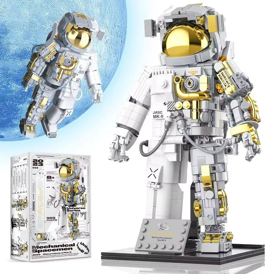 Spaceman Astronaut Building Blocks Set for Creative Learning and Fun