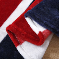 HKM-848147 British Flag Coral Fleece Blanket - Soft Polyester Fiber, 150x200 cm, European Style