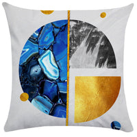 HKM-848147 Geometric Abstract Throw Pillows for Office and Home Furniture - Ultra-flexible Sizes Available