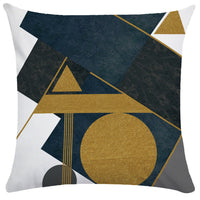 HKM-848147 Geometric Abstract Throw Pillows for Office and Home Furniture - Ultra-flexible Sizes Available