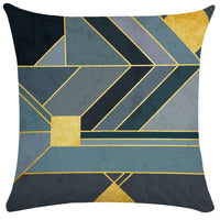 HKM-848147 Geometric Abstract Throw Pillows for Office and Home Furniture - Ultra-flexible Sizes Available