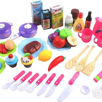 HKM-848147 Kids Kitchen Playset - Pretend Cooking Toys for Girls Age 2-14, ABS Plastic, EPT821993
