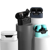 HKM-848211 In-ear Wireless Bluetooth Headset with Stereo Audio and Noise-Cancelling Features