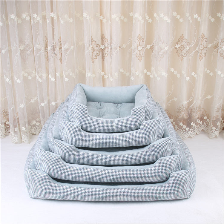 HKM-848275 Cozy Cotton and Hemp Dog Kennel for Pets Up to 60 Jin