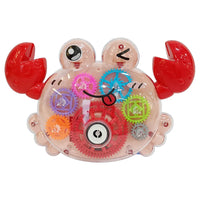 HKM-848723 Crab-Shaped Electric Bubble Machine Toy with Music for Kids 2 Years and Up