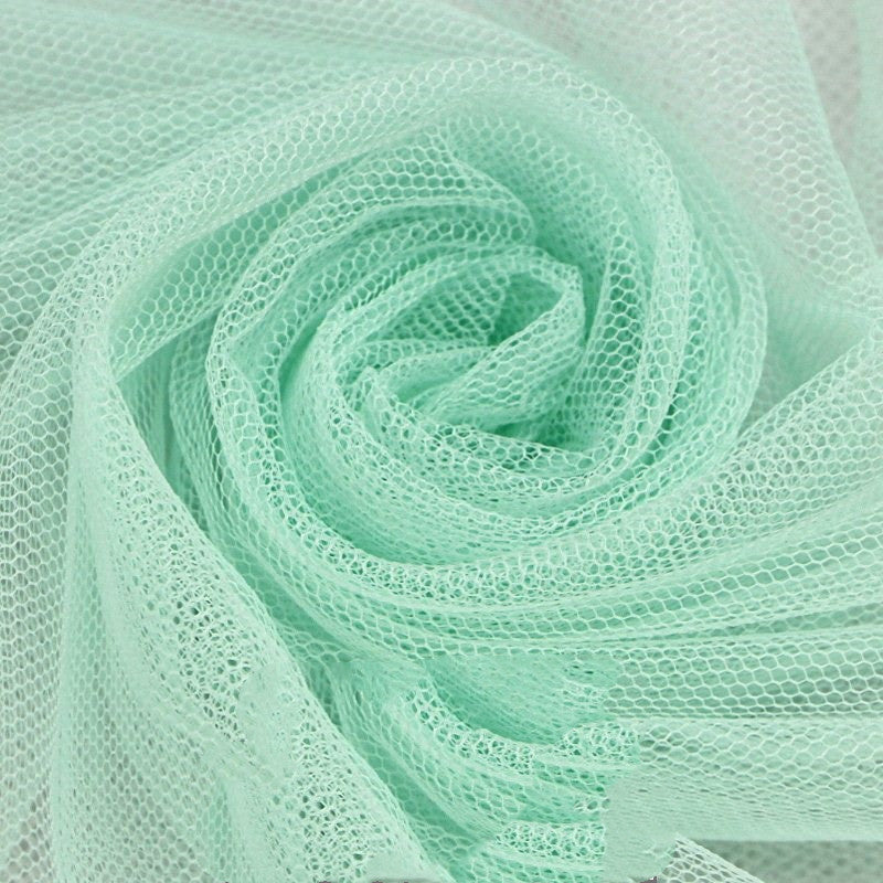 HKM-848787 Soft Chemical Fiber Mosquito Net Gauze Fabric in Various Colors for Clothing