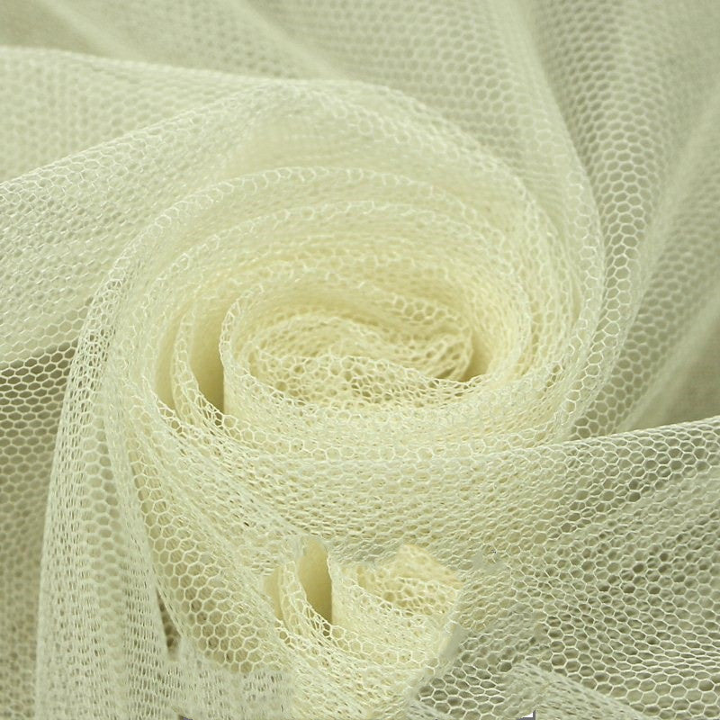 HKM-848787 Soft Chemical Fiber Mosquito Net Gauze Fabric in Various Colors for Clothing
