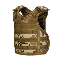 HKM-849235 Mini Vest Beverage Cooler for Canned Drinks and Bottled Beverages, Adjustable Tactical Design, Perfect for Parties