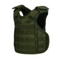 HKM-849235 Mini Vest Beverage Cooler for Canned Drinks and Bottled Beverages, Adjustable Tactical Design, Perfect for Parties