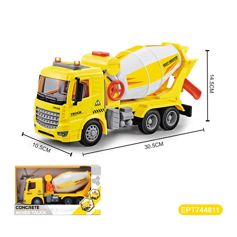 HKM-849427 Friction Powered Plastic Construction Truck Toy for Kids - EPT Model EPT744811