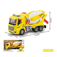 HKM-849427 Friction Powered Plastic Construction Truck Toy for Kids - EPT Model EPT744811