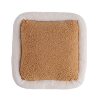 HKM-849619 Core Loop Velvet Living Room Pillow Set in Yellow and Khaki with PP Cotton Filling