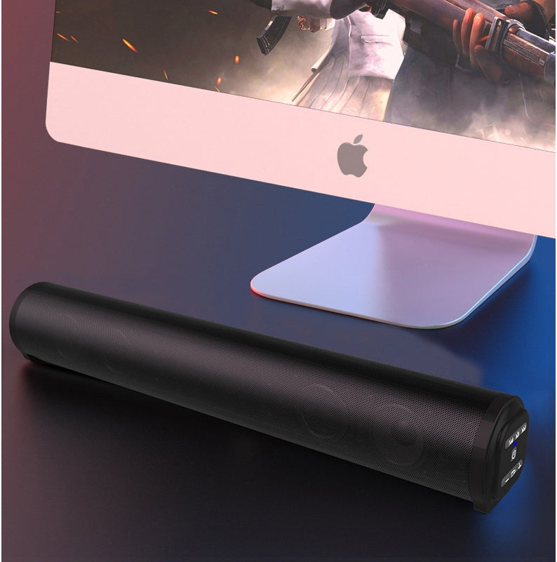 HKM-849683 Portable Bluetooth Mini Speaker with USB and Radio Functionality - 8 Hour Playback Time