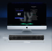 HKM-849683 Portable Bluetooth Mini Speaker with USB and Radio Functionality - 8 Hour Playback Time