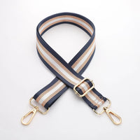 HKM-849811 Adjustable Thick Canvas Shoulder Strap for Crossbody Luggage - 75-145cm Length, Multiple Colors Available