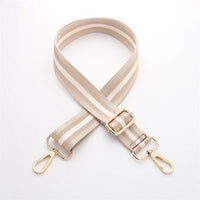 HKM-849811 Adjustable Thick Canvas Shoulder Strap for Crossbody Luggage - 75-145cm Length, Multiple Colors Available