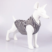 HKM-849875 Comfortable and Breathable Striped Dog Vest in Various Colors and Sizes