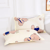 HKM-849939 Aloe Cotton Pillowcase - Pastoral Style, 48x74cm, Universal for All Seasons