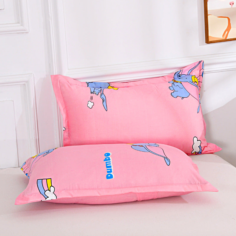 HKM-849939 Aloe Cotton Pillowcase - Pastoral Style, 48x74cm, Universal for All Seasons